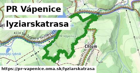 PR Vápenice Lyžiarske trasy  