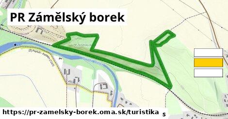 PR Zámělský borek Turistické trasy  