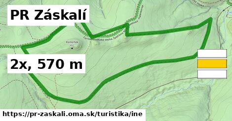 PR Záskalí Turistické trasy iná 