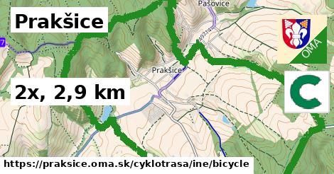 Prakšice Cyklotrasy iná bicycle