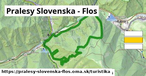 Pralesy Slovenska - Flos Turistické trasy  