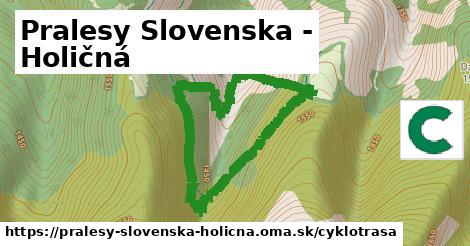 Pralesy Slovenska - Holičná Cyklotrasy  
