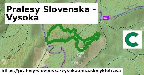 Pralesy Slovenska - Vysoká Cyklotrasy  