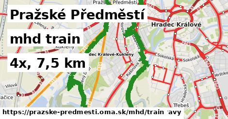 Pražské Předměstí Doprava train 