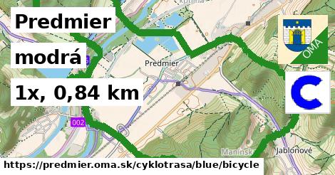 Predmier Cyklotrasy modrá bicycle