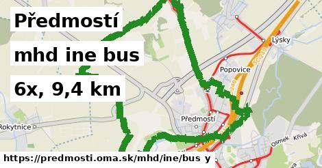 Předmostí Doprava iná bus