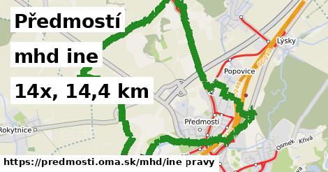 Předmostí Doprava iná 