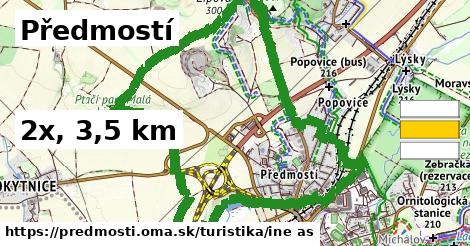 Předmostí Turistické trasy iná 