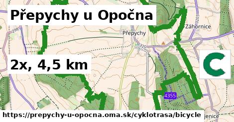 Přepychy u Opočna Cyklotrasy bicycle 