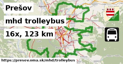 Prešov Doprava trolleybus 