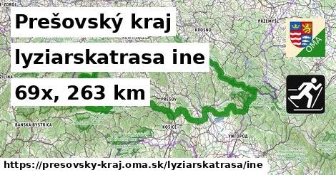 Prešovský kraj Lyžiarske trasy iná 