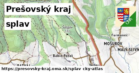 Prešovský kraj Splav  