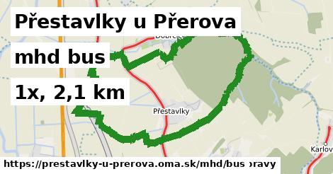 Přestavlky u Přerova Doprava bus 