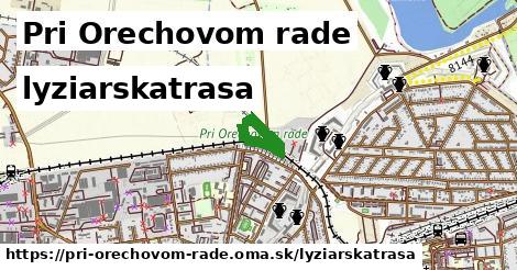 Pri Orechovom rade Lyžiarske trasy  