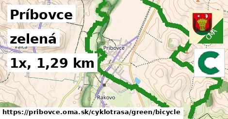 Príbovce Cyklotrasy zelená bicycle