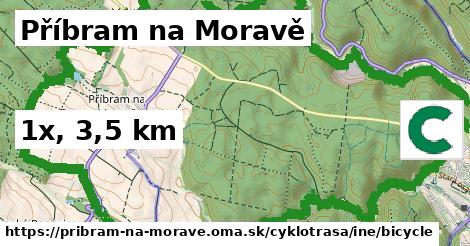 Příbram na Moravě Cyklotrasy iná bicycle
