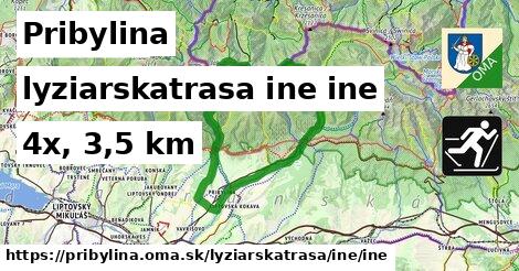 Pribylina Lyžiarske trasy iná iná