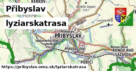 Přibyslav Lyžiarske trasy  