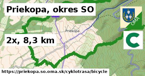 Priekopa, okres SO Cyklotrasy bicycle 