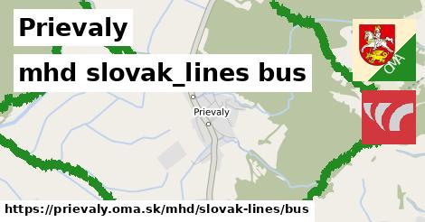 Prievaly Doprava slovak-lines bus