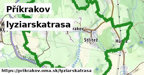 Příkrakov Lyžiarske trasy  