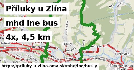 Příluky u Zlína Doprava iná bus