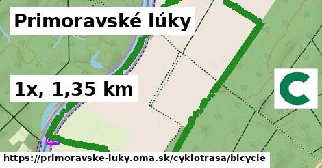 Primoravské lúky Cyklotrasy bicycle 