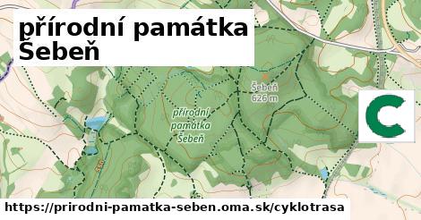 přírodní památka Šebeň Cyklotrasy  