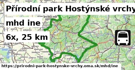 Přírodní park Hostýnské vrchy Doprava iná 