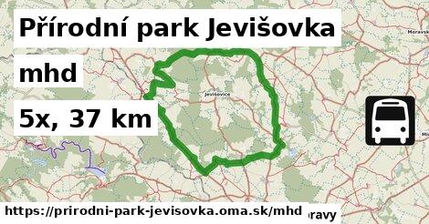 Přírodní park Jevišovka Doprava  