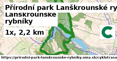 Přírodní park Lanškrounské rybníky Cyklotrasy  