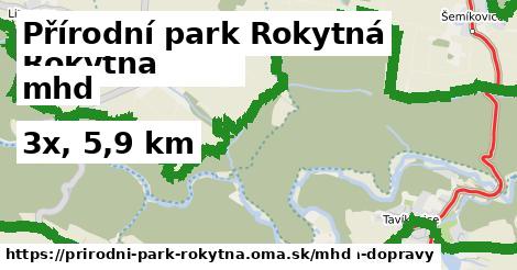 Přírodní park Rokytná Doprava  