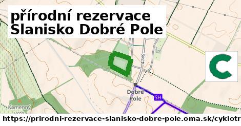 přírodní rezervace Slanisko Dobré Pole Cyklotrasy  