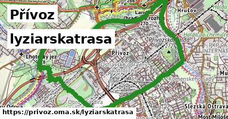 Přívoz Lyžiarske trasy  