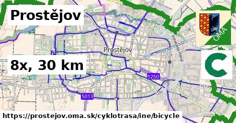 Prostějov Cyklotrasy iná bicycle