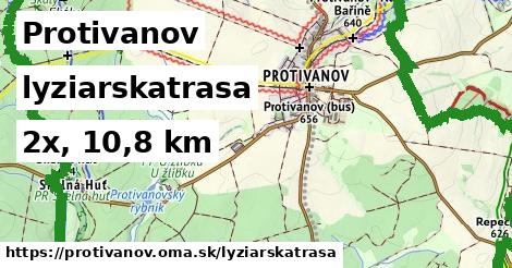 Protivanov Lyžiarske trasy  