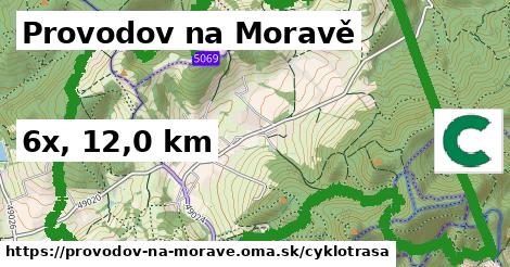 Provodov na Moravě Cyklotrasy  