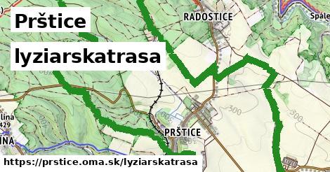 Prštice Lyžiarske trasy  