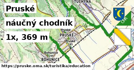 Pruské Turistické trasy náučný chodník 