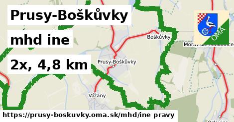 Prusy-Boškůvky Doprava iná 