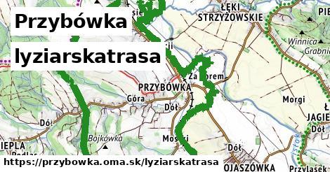Przybówka Lyžiarske trasy  