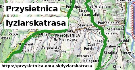 Przysietnica Lyžiarske trasy  