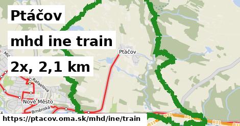 Ptáčov Doprava iná train