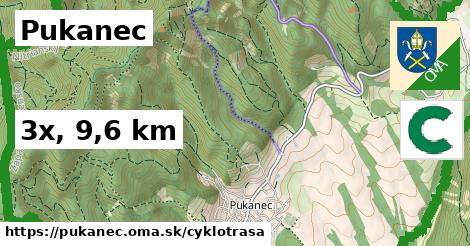 Pukanec Cyklotrasy  