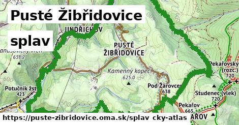 Pusté Žibřidovice Splav  