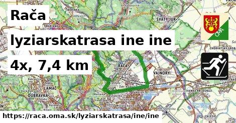 Rača Lyžiarske trasy iná iná