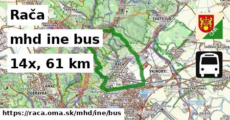 Rača Doprava iná bus