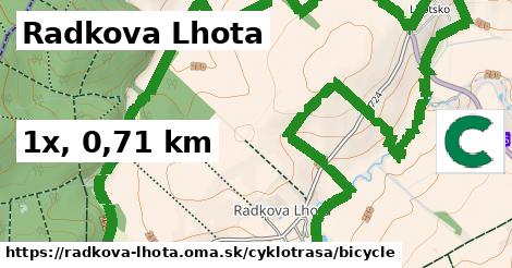 Radkova Lhota Cyklotrasy bicycle 