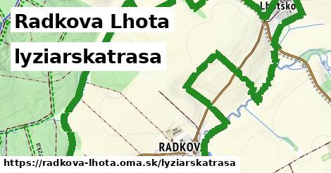 Radkova Lhota Lyžiarske trasy  