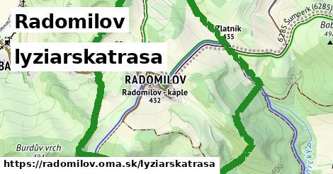 Radomilov Lyžiarske trasy  